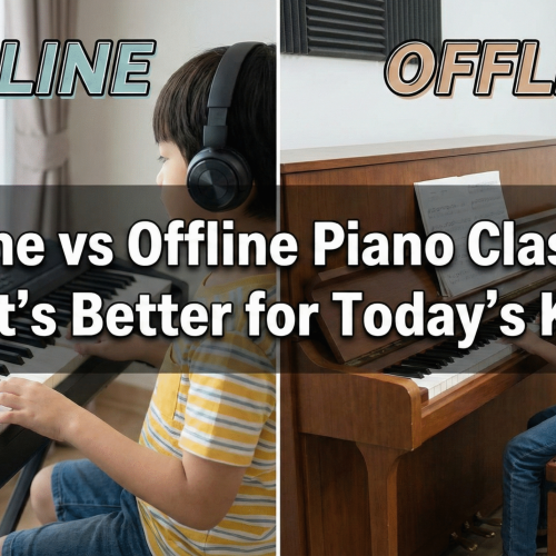Online vs Offline Piano Classes: What’s Better for Today’s Kids?