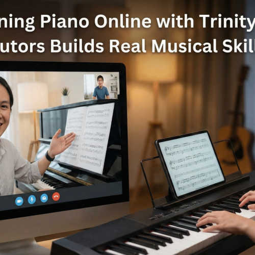 Why Learning Piano Online with Trinity-Certified Tutors Builds Real Musical Skills