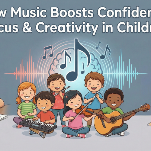 How Music Boosts Confidence, Focus & Creativity in Children